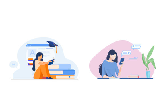Flat Illustration Bundle-07: Graphics & Illustrations for Creative Design