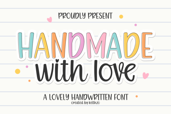 Handmade with Love Embroidery Font Review