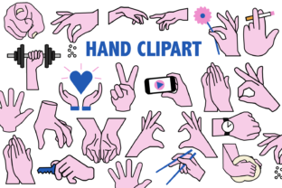 Hands Clipart: Graphics & Icons for Creative Marketing
