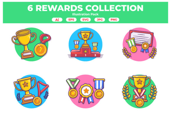 Rewards and Medal Collection Graphics